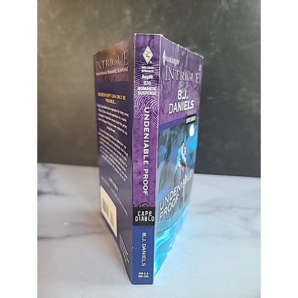 Harlequin Intrigue Undeniable Proof By B.J. Daniels Paperback - Picture 9 of 9